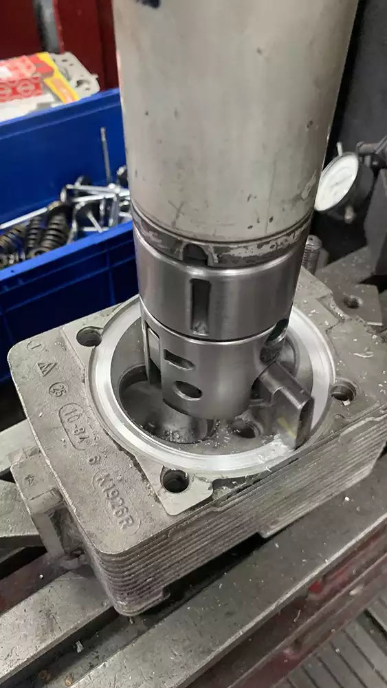 Zylinder honen Maschine